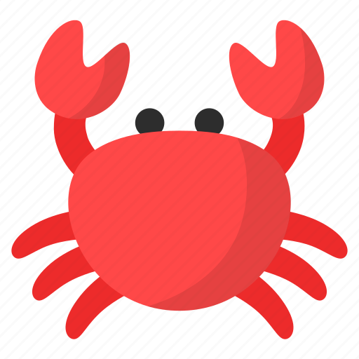 Crab, crustacean, sea animal, seafood, beach, ocean, aquatic icon - Download on Iconfinder