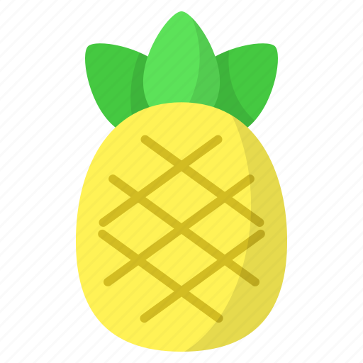 Pineapple, fruit, healthy food, summer, tropical, exotic fruit, ananas icon - Download on Iconfinder