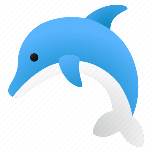 Dolphin, sea animal, ocean, fauna, marine life, wildlife, nautical icon - Download on Iconfinder