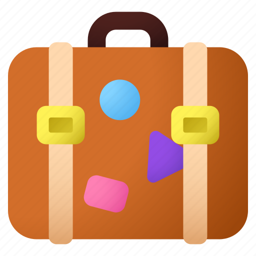 Luggage, suitcase, baggage, travel, tourism, vacation, trip icon - Download on Iconfinder