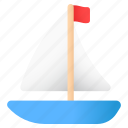 sailboat, sailing, ship, boat, transportation, sea, travel