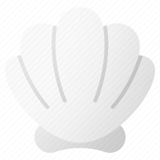 Shell, sea animal, seashell, scallop, shellfish, seafood, beach icon - Download on Iconfinder
