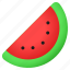 watermelon, healthy food, summer, juicy, fruit slice, fresh 