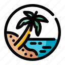 palm tree, beach, nature, palm, coconut-tree, summer, island, vacation, tropical