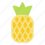 summer, pineapple 