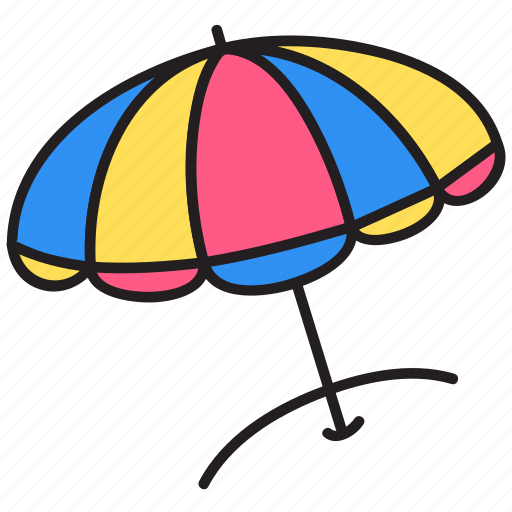Parasol, relax, sand, sea, summer icon - Download on Iconfinder