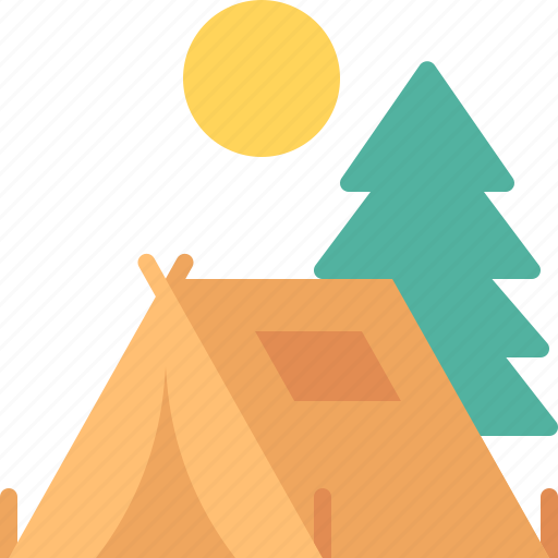 Camping, tent, nature, holidays icon - Download on Iconfinder