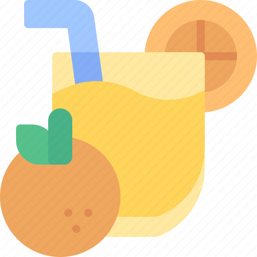 Juice, orange, fruit, beverage, drink icon - Download on Iconfinder