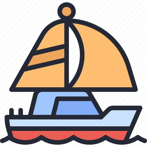 Boat, boats, sail, sailing, ship icon - Download on Iconfinder