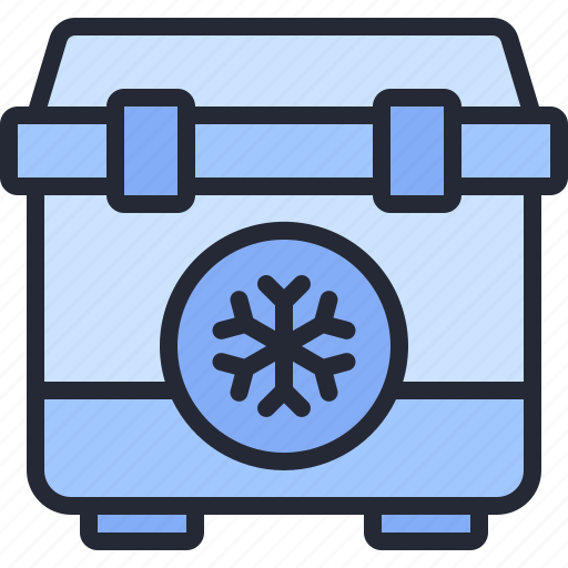 Ice, box, bucket, cubes icon - Download on Iconfinder