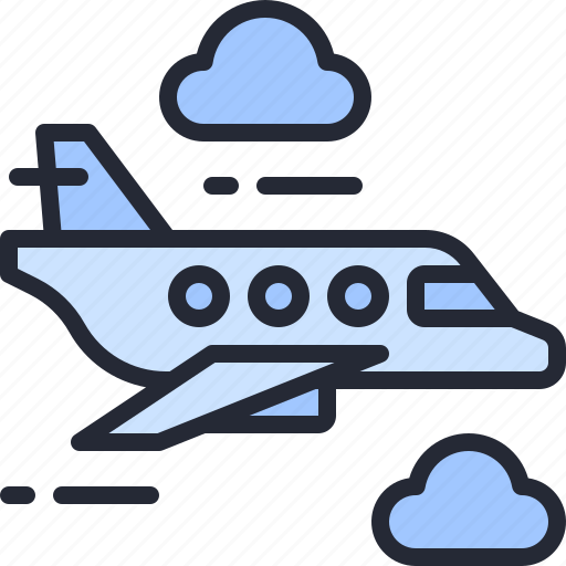 Plane, airplane, flight, aeroplane, transportation icon - Download on Iconfinder
