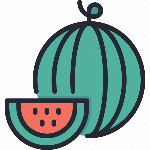 Watermelon, vegan, vegetarian, food, fruit icon - Download on Iconfinder