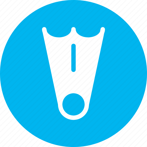 Dive, diving, fin, flipper, scuba, swimfin icon - Download on Iconfinder