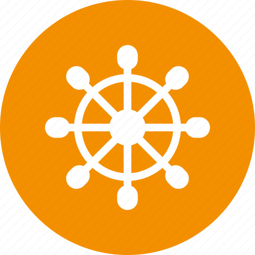 Boat, directions, navigation, wheel icon - Download on Iconfinder