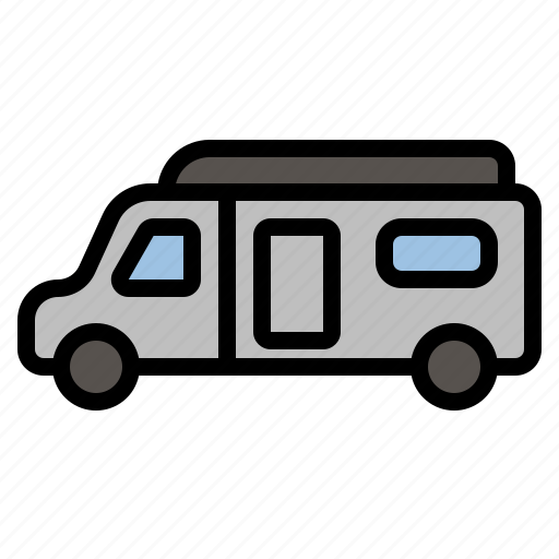 Car, caravan, house, roadtrip, summer, travel icon - Download on Iconfinder