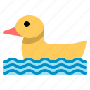buoy, child, duck, float, pool, recreation, swimming