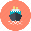 boat, cruise, ship, vessel, water transport