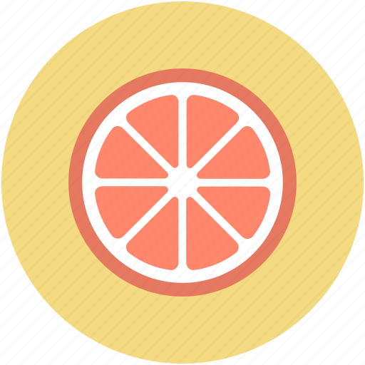 Food, fruit, lemon, lemon slice, orange slice icon - Download on Iconfinder