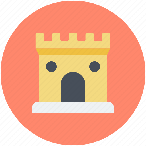 Castle, castle tower, fortress, medieval, sand castle icon - Download on Iconfinder