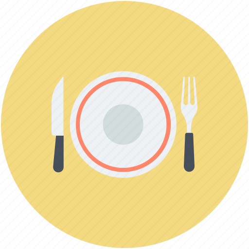 Dining, fork, knife, plate, restaurant icon - Download on Iconfinder