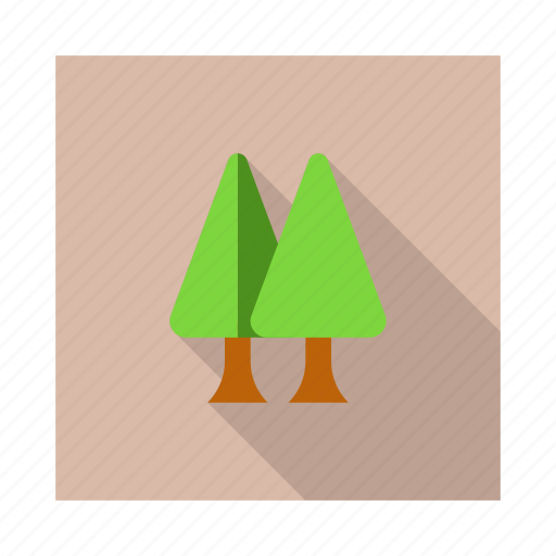 Forest, pine, tree, decoration, garden, green icon - Download on Iconfinder