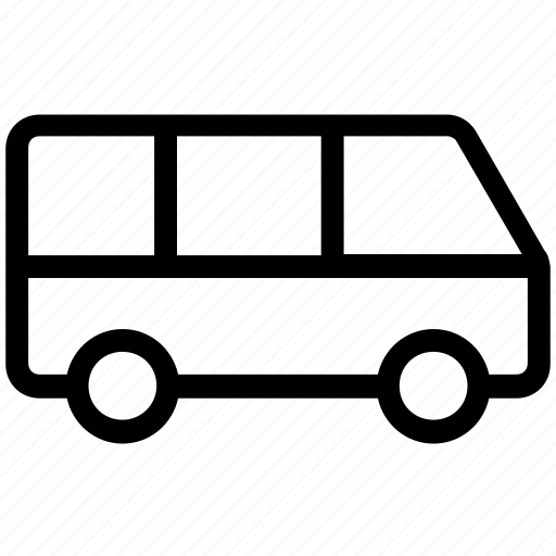 Coach, mini bus, transport, van, vehicle icon - Download on Iconfinder