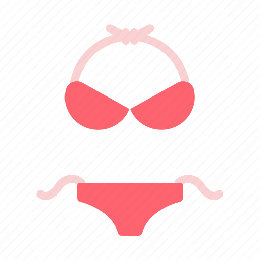 Bikini, beach, swimsuit, summer, fashion, sea icon - Download on Iconfinder