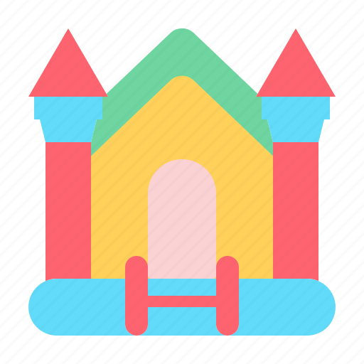 Bouncy, castle, toy, balloon, child, kid, toys icon - Download on Iconfinder
