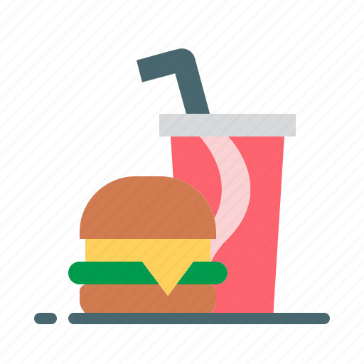Fast, food, hamburger, restaurant, burger, lunch icon - Download on Iconfinder