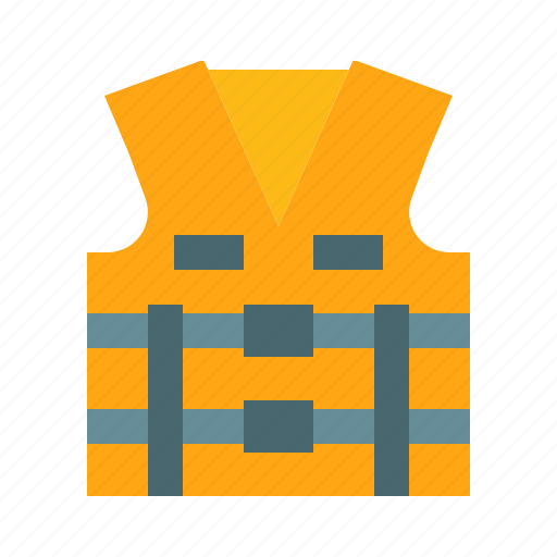 Lifejacket, jacket, safety, security, rescue, secure, summer icon - Download on Iconfinder