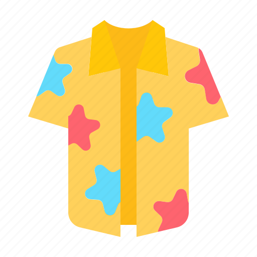 Shirt, casual, clothing, fashion, wear, summer, beach icon - Download on Iconfinder