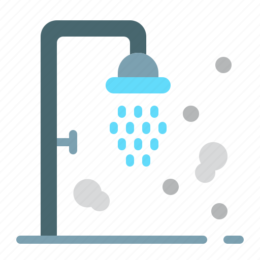 Shower, water, clean, bathroom, wash, sea, summer icon - Download on Iconfinder