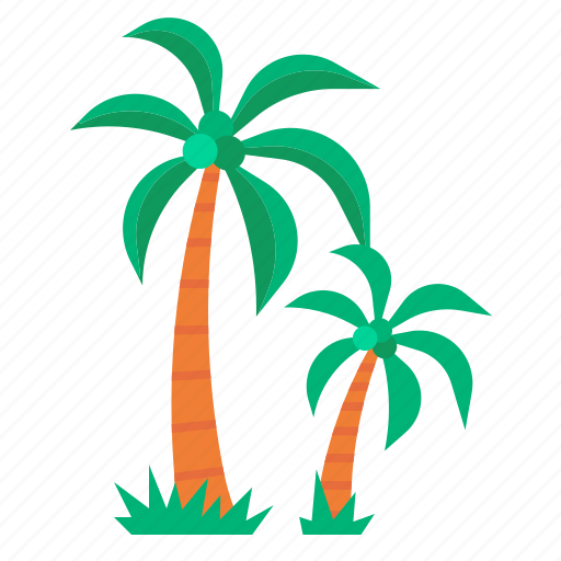 Palm, coconut, tree, island, tropical, plant, travel icon - Download on Iconfinder