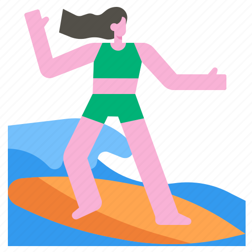Surfing, surfboard, sea, sports, boards, surfer icon - Download on Iconfinder