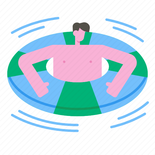 Swim, ring, holidays, beach, pool, relax, rubber icon - Download on Iconfinder