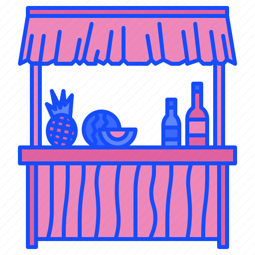 Bar, beach, tipical, restaurant, culture, food icon - Download on Iconfinder