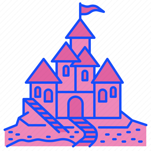 Sand, castle, childhood, summertime, medieval, buildings icon - Download on Iconfinder