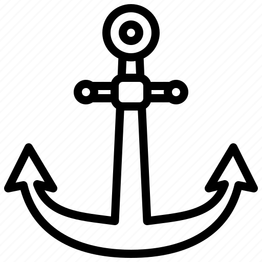 Anchor, boat, ocean, sea icon - Download on Iconfinder