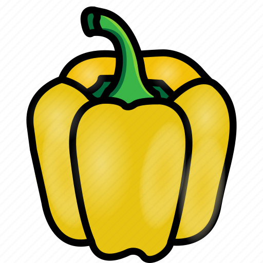 Bell, capsicum, paprika, pepper, red, vegetable icon - Download on Iconfinder