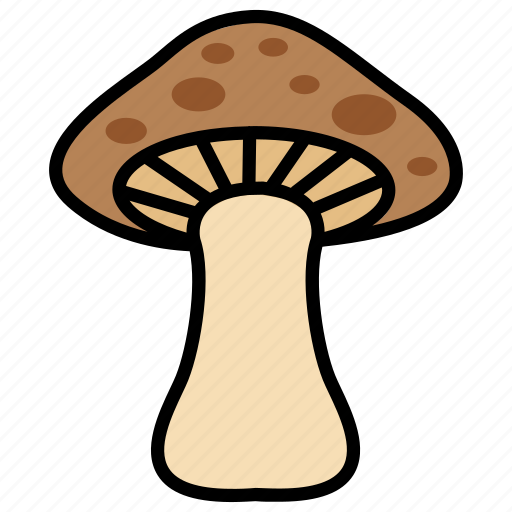 Cooking, mushroom, vegetable, veggie, wild icon - Download on Iconfinder