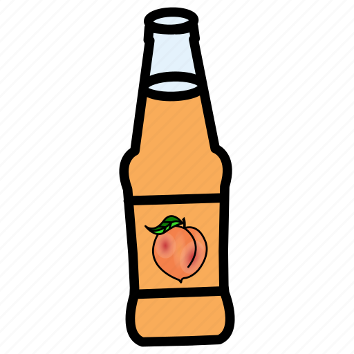 Apricot, bottle, fruit, healthy food, juice, peach icon - Download on Iconfinder