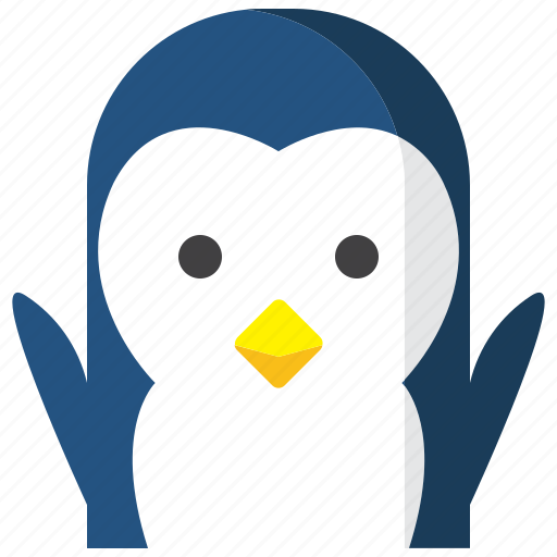 Animals, avatar, christmas, face, joy, penguin, xmas icon - Download on Iconfinder
