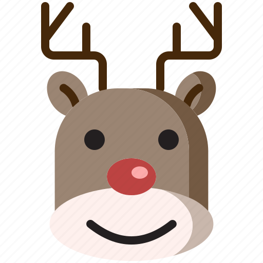 Animal, avatar, celebrate, christmas, gift, holiday, reindeer icon - Download on Iconfinder