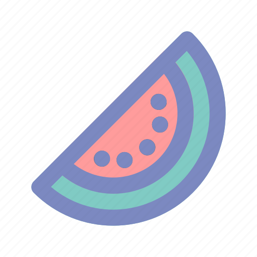 Beach, food, fruit, holiday, slice, summer, watermelon icon - Download on Iconfinder