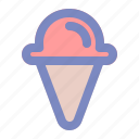 cone, cream, frozen, holiday, ice, summer, vacation