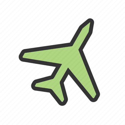 Aeroplane, air support, airplane, flight, journey, plane, traveling icon - Download on Iconfinder