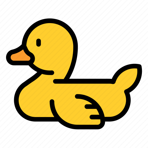 Rubber, duck, balloon, inflatable, beach, summer, pool icon - Download on Iconfinder
