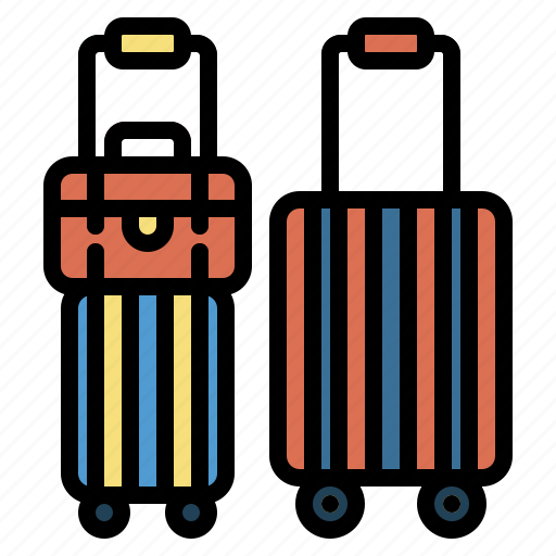 Summer, suitcase, briefcase, bag, luggage icon - Download on Iconfinder