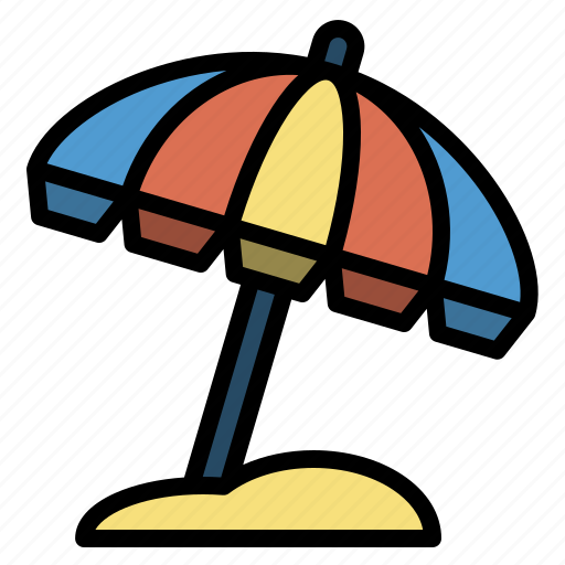 Summer, sunumbrella, beach, vacation, travel icon - Download on Iconfinder