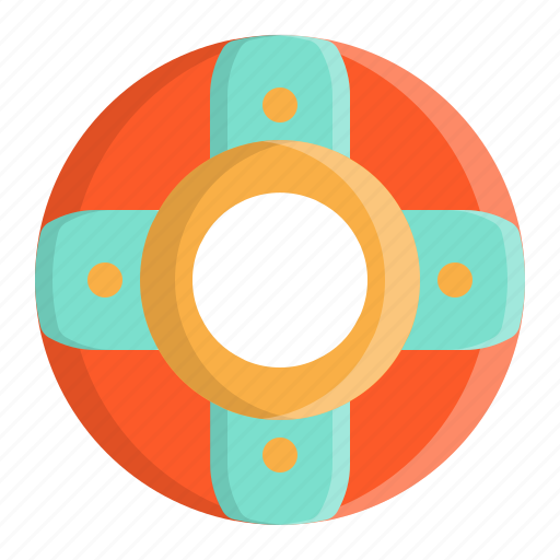 Beach, life, lifebouy, lifebuoy, safety, saver, water icon - Download on Iconfinder